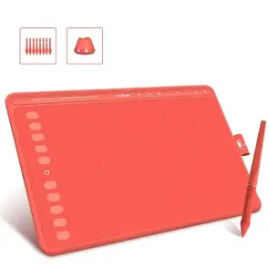 HUION HS611 Graphics Drawing Tablet 10X6 inch - Open box - Image 2