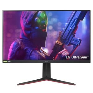 LG 32 (80 cm) Ultragear QHD Nano IPS 1ms 165Hz HDR Monitor with G-SYNC Compatibility, 3-Side Virtually Borderless Display, Tilt/Height/Pivot Adjustable Stand (32GP850-B)
