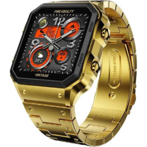 Fire-Boltt Vintage Smartwatch 39.1mm (1.54 inch) TFT Display, Stainless Steel Design, Bluetooth Calling (Open box new)