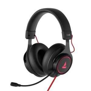 boAt Immortal IM1000D Dual Channel Gaming Wired Over Ear Headphones with mic ( New)