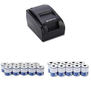 Everycom EC-58 58mm (2 Inches) Direct Thermal Printer- Monochrome Desktop (USB + B), (Open Box New)