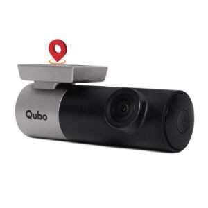 Qubo Car Dash Camera Pro (with GPS Logger) Dash Cam | from Hero Group | Made in India | Full HD 1080p | Wide Angle View | G-Sensor | Wi-Fi | Emergency Recording | Supports Up to 256 GB SD Card (Open Box New)