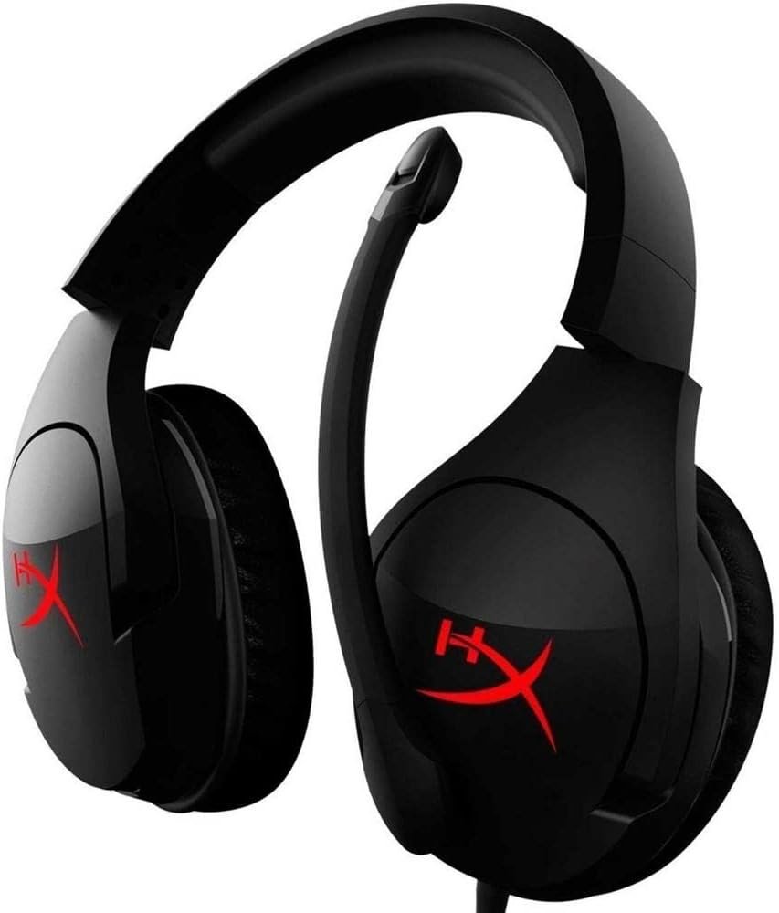 HyperX Cloud Stinger – Gaming Headset, Lightweight, Comfortable Memory Foam, Wired, Swivel to Mute Noise-Cancellation Mic, Works on PC, PS4, PS5, Xbox One/Series X|S, Nintendo Switch and Mobile ,Black (Open ox New) - Image 7