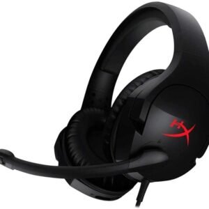 HyperX Cloud Stinger – Gaming Headset, Lightweight, Comfortable Memory Foam, Wired, Swivel to Mute Noise-Cancellation Mic, Works on PC, PS4, PS5, Xbox One/Series X|S, Nintendo Switch and Mobile ,Black (Open ox New)