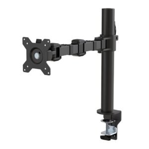 amazon basics Monitor Stand, Height Adjustable Arm Mount- Steel