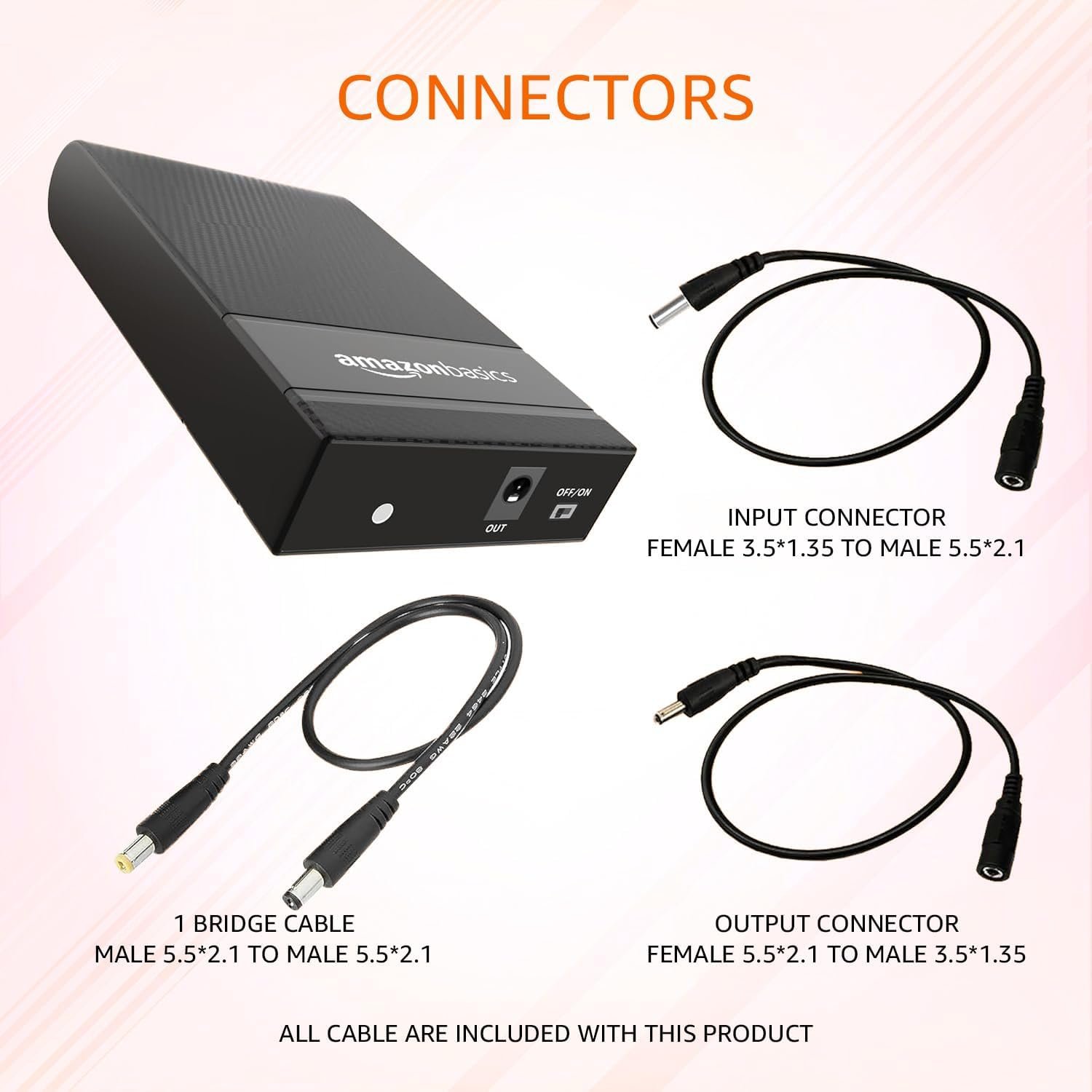 Amazon Basics UPS for WiFi Router/Modem/Set top Box Devices. Supports 12Vdc, 2.5A Routers. Backup Upto 4 Hours, Current Surge & Deep Discharge Protection - Black, (Open Box New) - Image 3