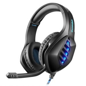 Cosmic Byte GS430 Gaming wired over ear Headphone, 7 Color RGB LED and Microphone (Open Box New)