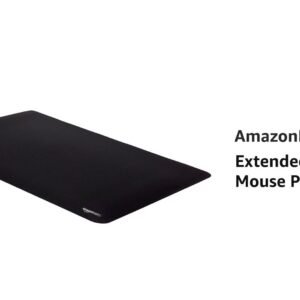 AmazonBasics Extended Gaming Mouse Pad,Black