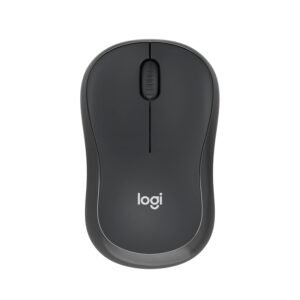Logitech M240 Silent Bluetooth Mouse, Wireless, Compact, Portable, Smooth Tracking, 18-Month Battery, for Windows, macOS, ChromeOS, Compatible with PC, Mac, Laptop, Tablets - Graphite (Open Box New)