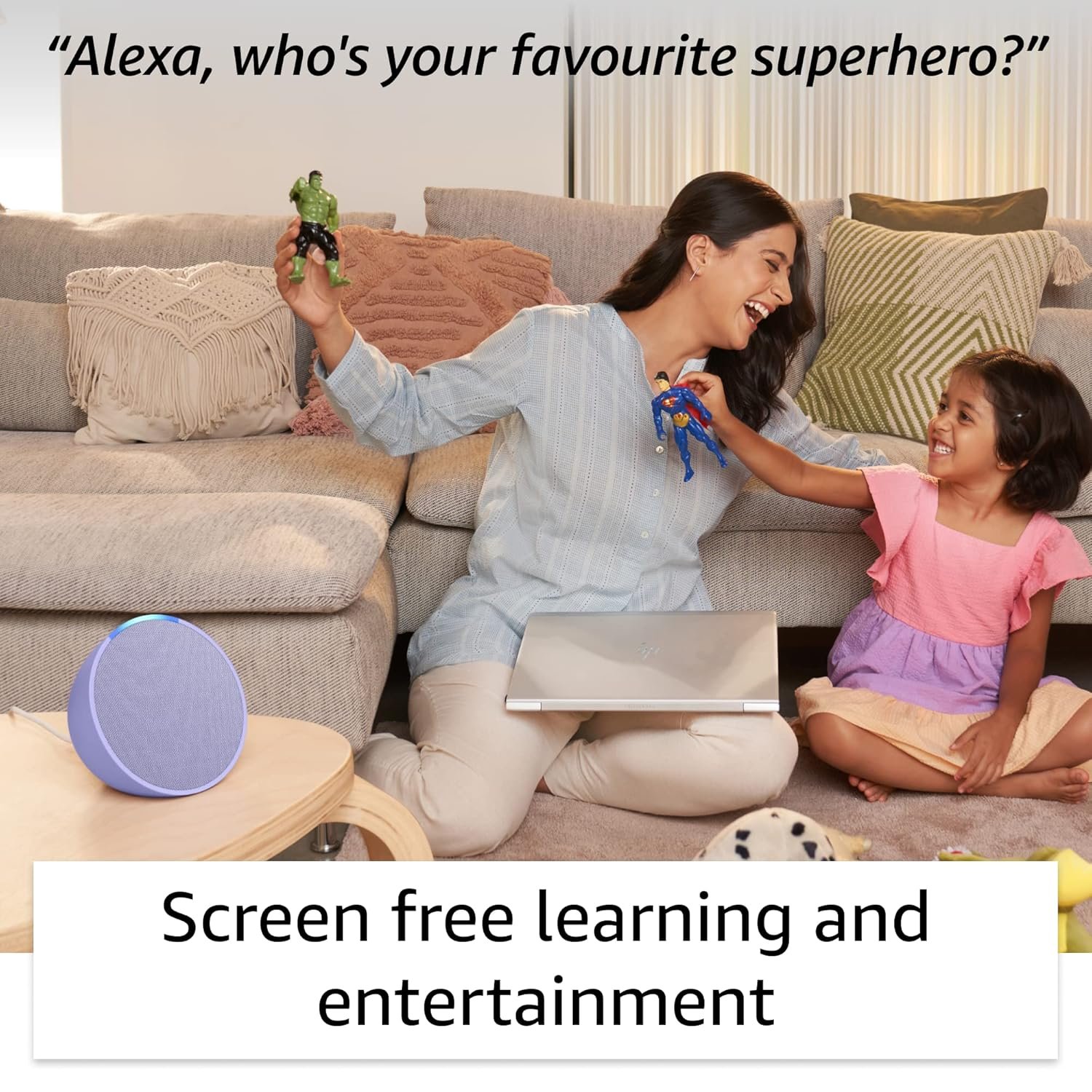 Amazon Echo Pop| Smart speaker with Alexa and Bluetooth| - Image 3