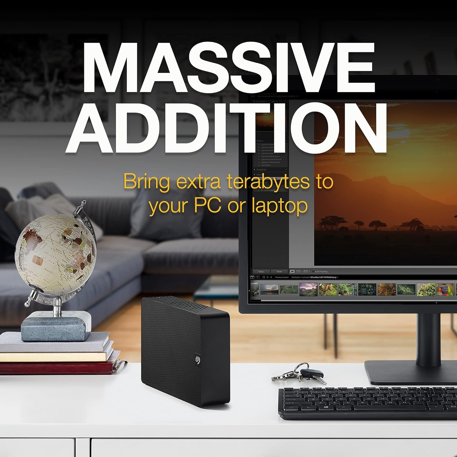 Seagate Expansion 16TB Desktop External HDD - USB 3.0 for... - Image 3