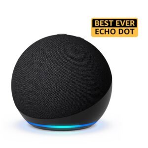 Amazon Echo Dot (5th Gen) | Smart speaker with vibrant sound, Motion Detection, Temperature Sensor, Alexa and Bluetooth| (Sealed pack))