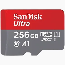 SanDisk Ultra 256GB microSDXC UHS-I, 150MB/s R, Memory Card, for Smartphones (Open Box New)