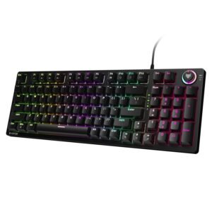 EVOFOX Katana X Mechanical Wired USB Standard Gaming Keyboard Compatible with Desktop, Laptop, Mac (Black)- Open Box