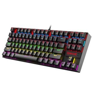 Redragon Kumara K552 Rainbow LED Backlit Mechanical Wired Gaming Keyboard - Open Box