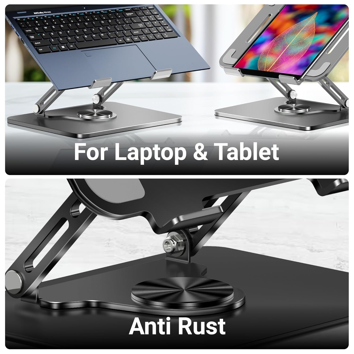 ZEBRONICS NS3000 PRO 360° Rotatable Laptop Stand - Open Box - Image 5