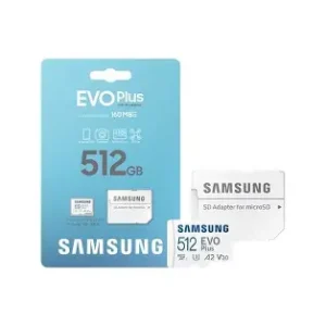 Samsung 512GB Micro SDXC EVO+ Plus Memory Card - Open Box