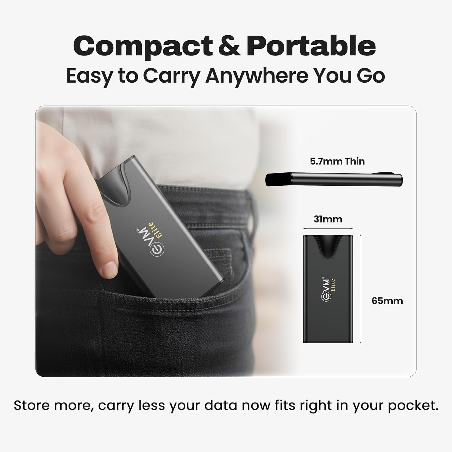EVM Elite EnSave Pro 2TB External SSD | Up to... - Image 5