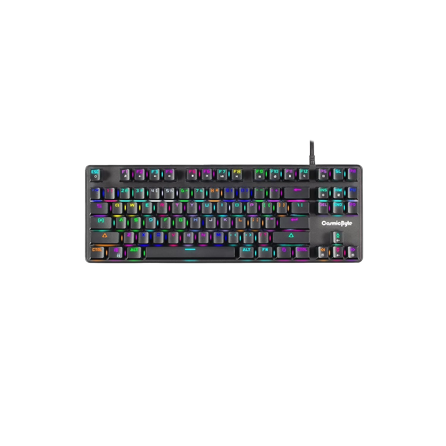 Cosmic Byte CB-GK-16 Firefly TKL Mechanical Gaming Keyboard - Open...