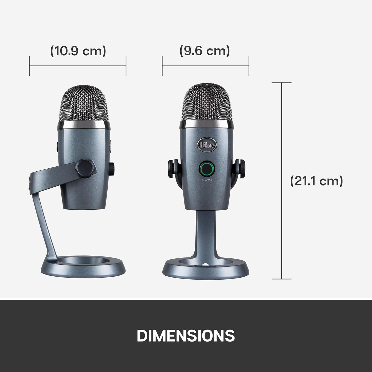Blue Yeti Nano Premium USB Microphone for Recording, Streaming, Gaming,... - Image 2