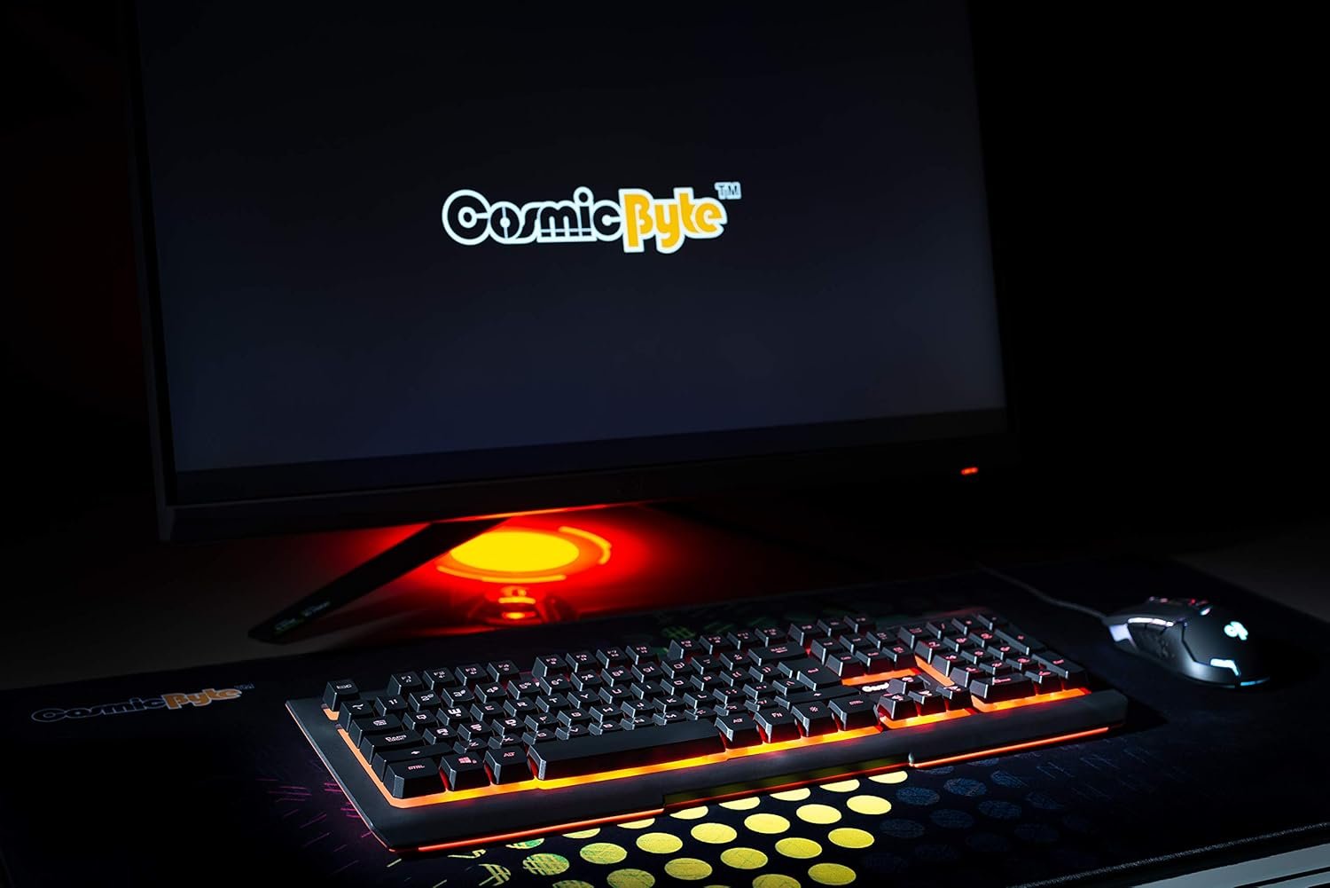Cosmic Byte CB-GK-02 Corona Wired Gaming Keyboard, 7 Color RGB... - Image 7