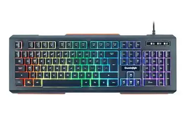 Cosmic Byte CB-GK-02 Corona Wired Gaming Keyboard, 7 Color RGB...