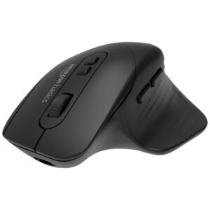 amazon basics Pro Series 650 mAh Wireless Rechargeable Ergonomic Mouse 3 Adjustable DPI Settings Up to 1600 - Open Box