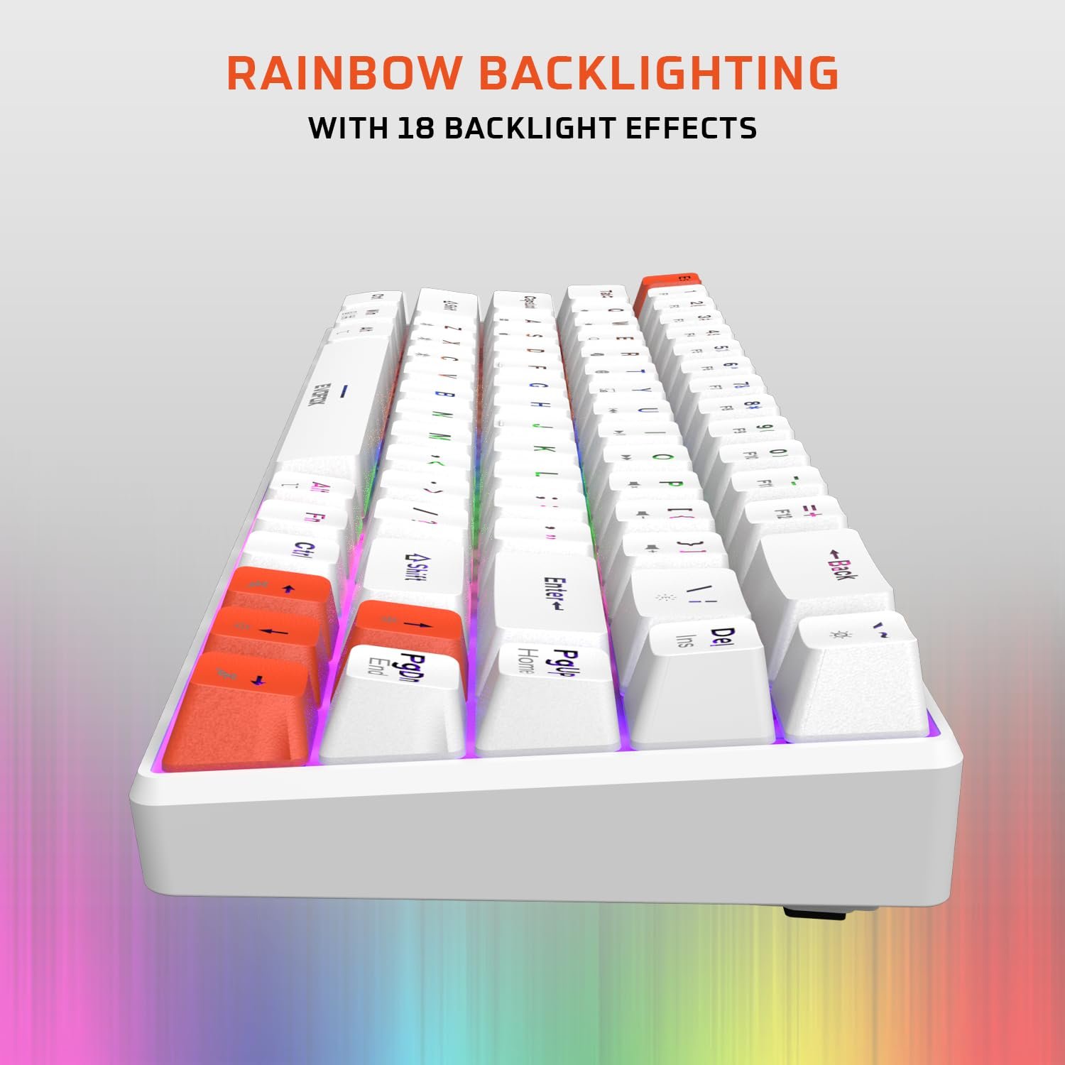 EvoFox Katana S Mini Mechanical Keyboards Wireless | Tri-Mode (3X... - Image 7