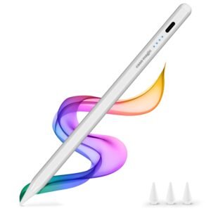 Case-Magic iPad Pencil Active Stylus Pen with Palm Rejection, Tilt Sensor, High Precision Tip, Fast Charge Stylus for iPad - Open Box