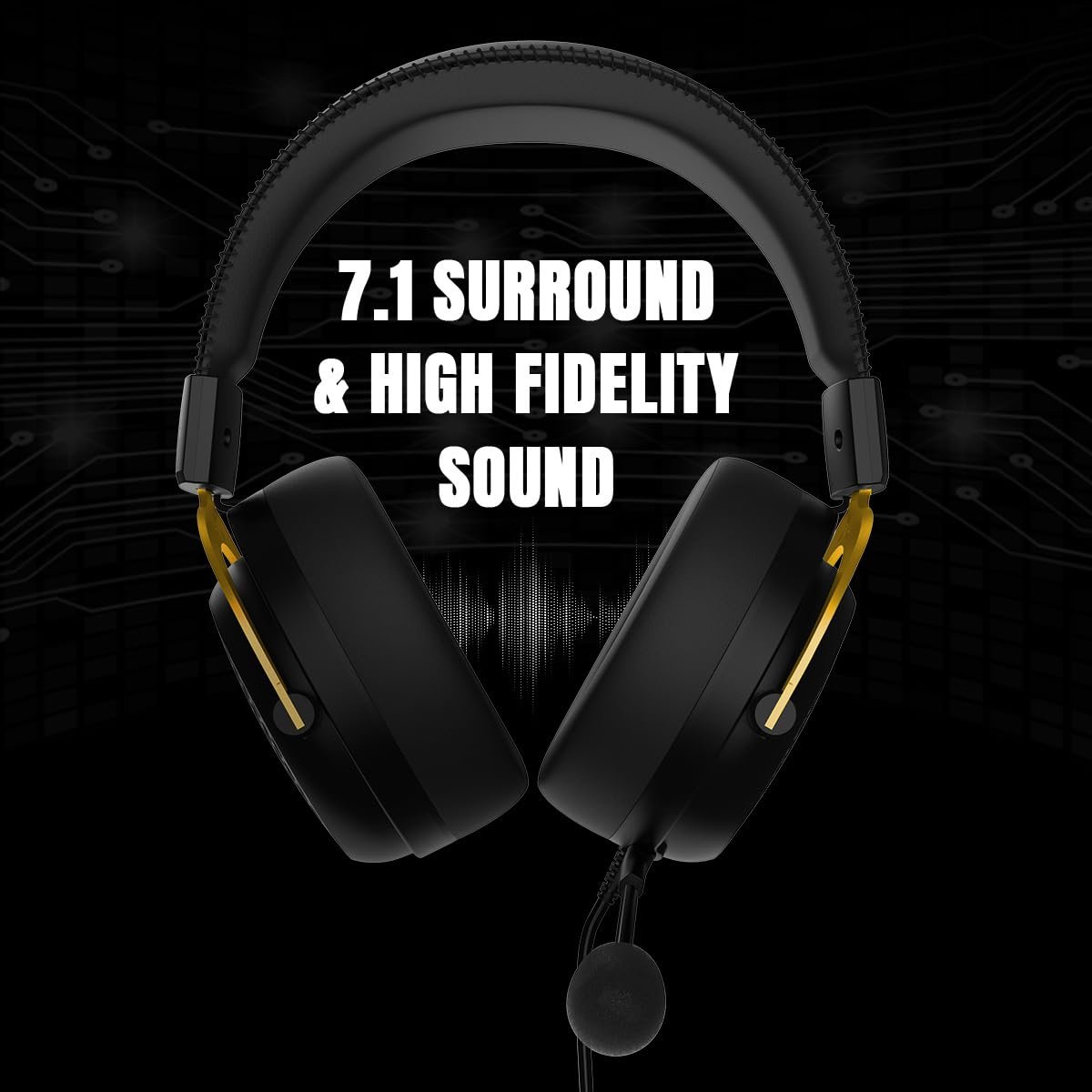 Cosmic Byte CryoCore 7.1 Surround Wired Gaming Headset with Noise-Cancelling... - Image 6
