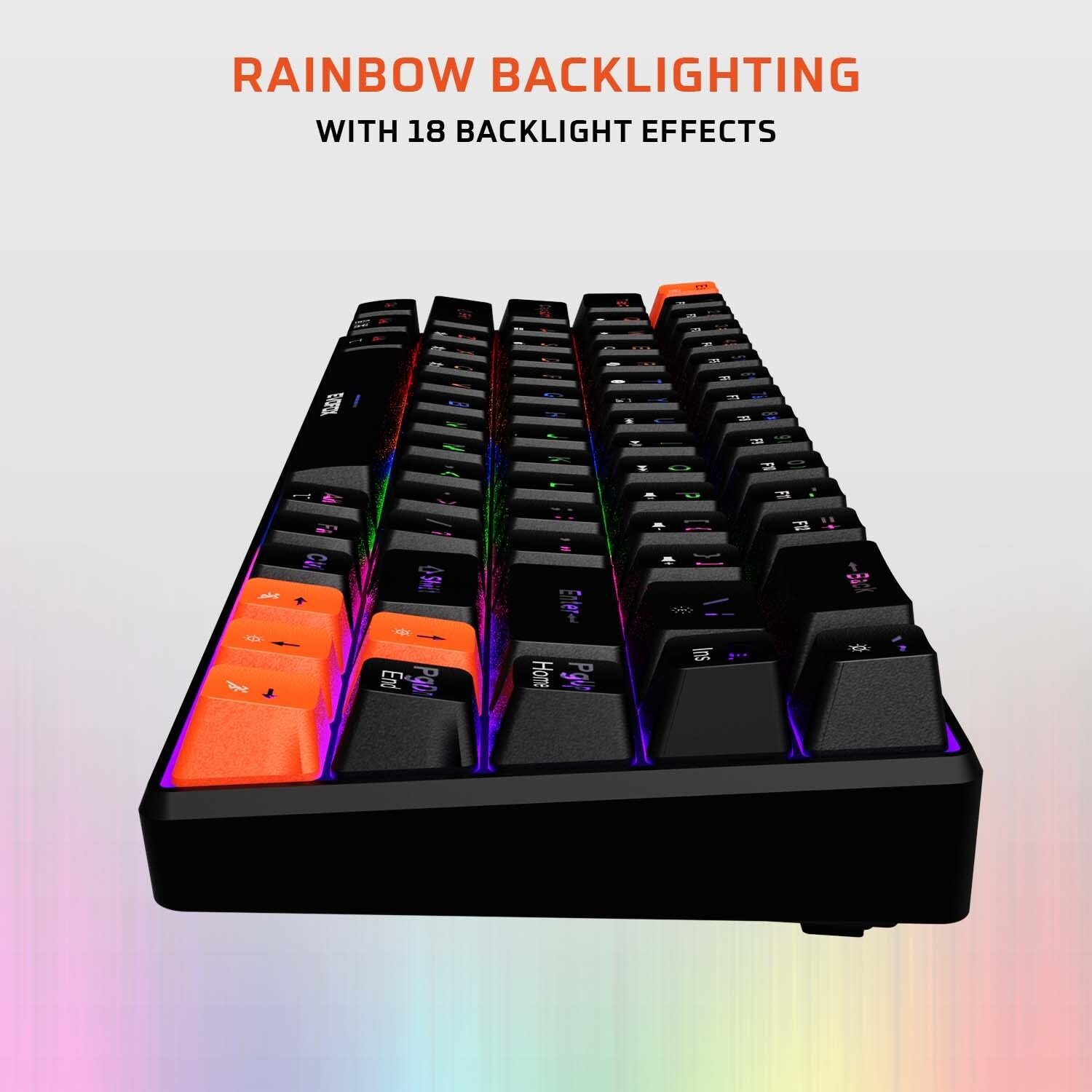 EvoFox Katana S Mini Mechanical Keyboards Wireless | Tri-Mode (3X... - Image 7