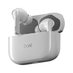 boAt Airdopes 161, 40 HRS Playback, ASAP Charge (Pearl White, True Wireless)