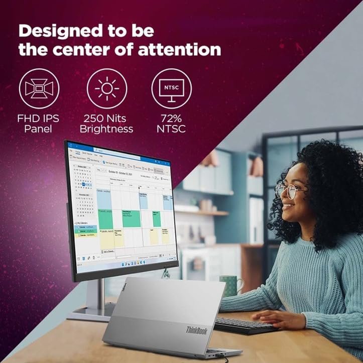 Lenovo L-Series 27 inch (68.58cm) FHD IPS Monitor |16.7m Colors,... - Image 2