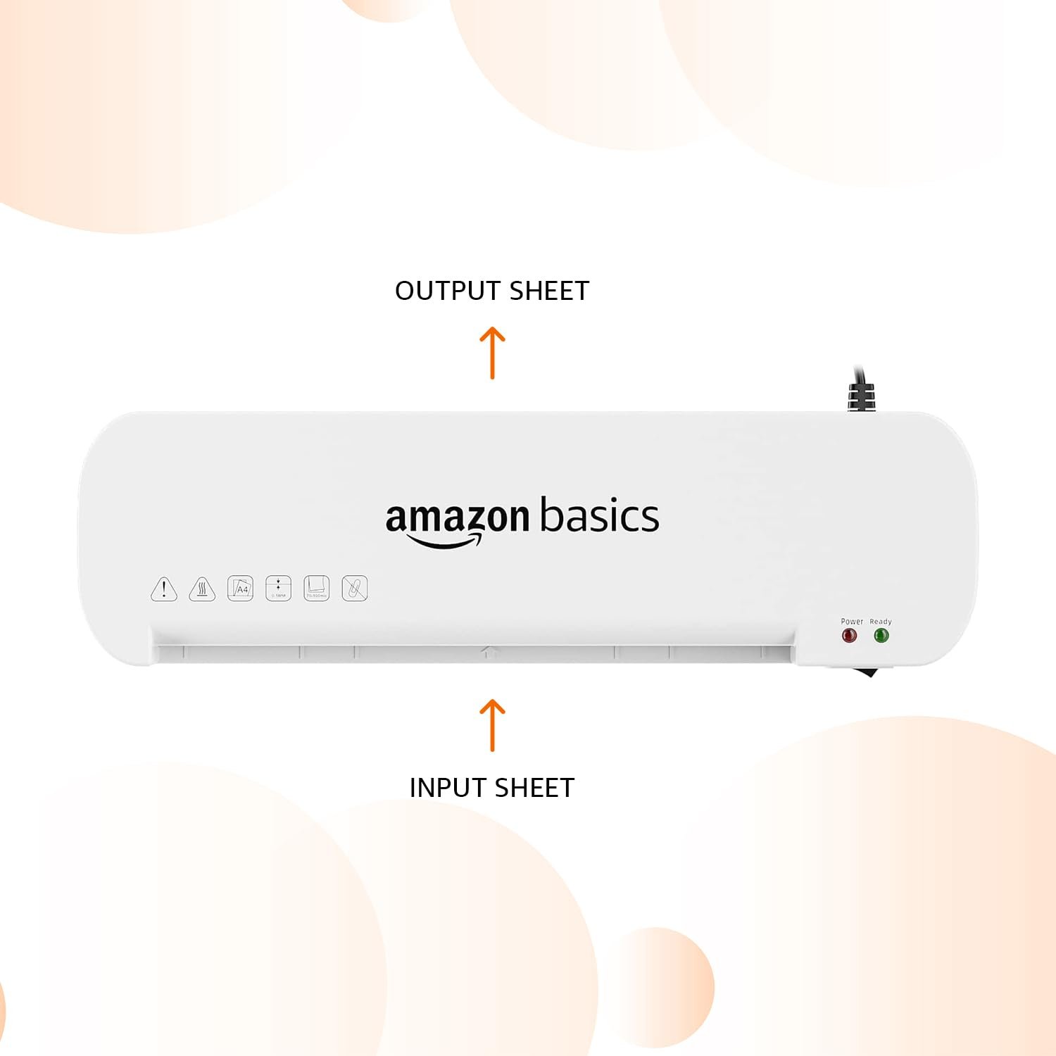 Amazon Basics Hot A4 Thermal Laminating Machine/Laminator A401 | Quick... - Image 3