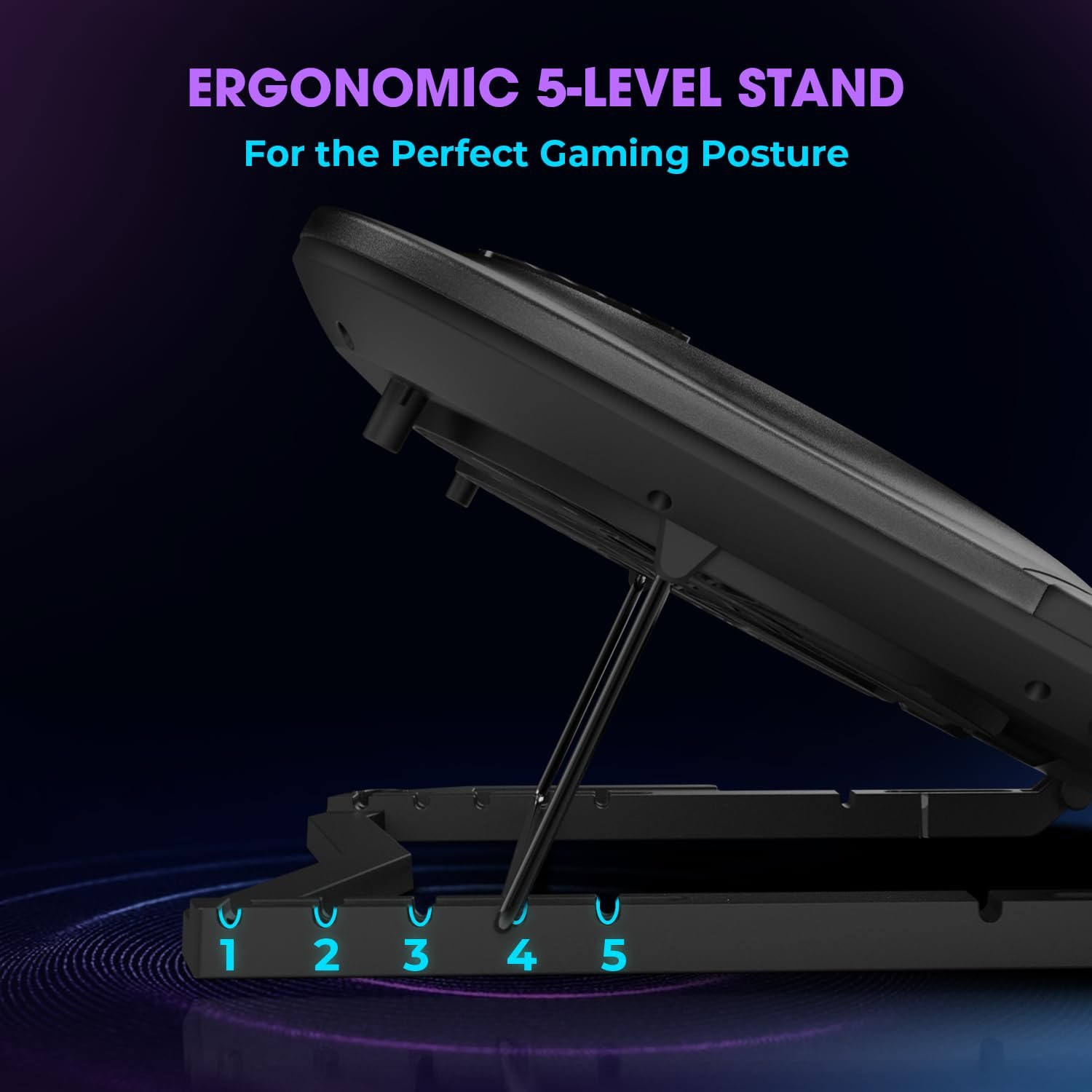 EvoFox Blizzard 2 Xtreme Laptop Cooling Pad | Dual Semiconductor... - Image 9