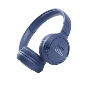 JBL Tune 510BT, On Ear Wireless Headphones with Mic, up to 40 Hours Playtime, Pure Bass, Quick Charging, Dual Pairing, Bluetooth 5.0 (Blue) - Open Box