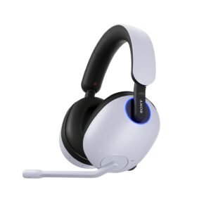 Sony INZONE H9, WH-G900N Wireless Noise Cancelling Gaming Headset, Over Ear Headphones with 360 Spatial Sound, 32 Hours Battery Life, Flip to Mute Mic, Mobile, Laptop, PS5 & PC Compatible (White) - Open Box