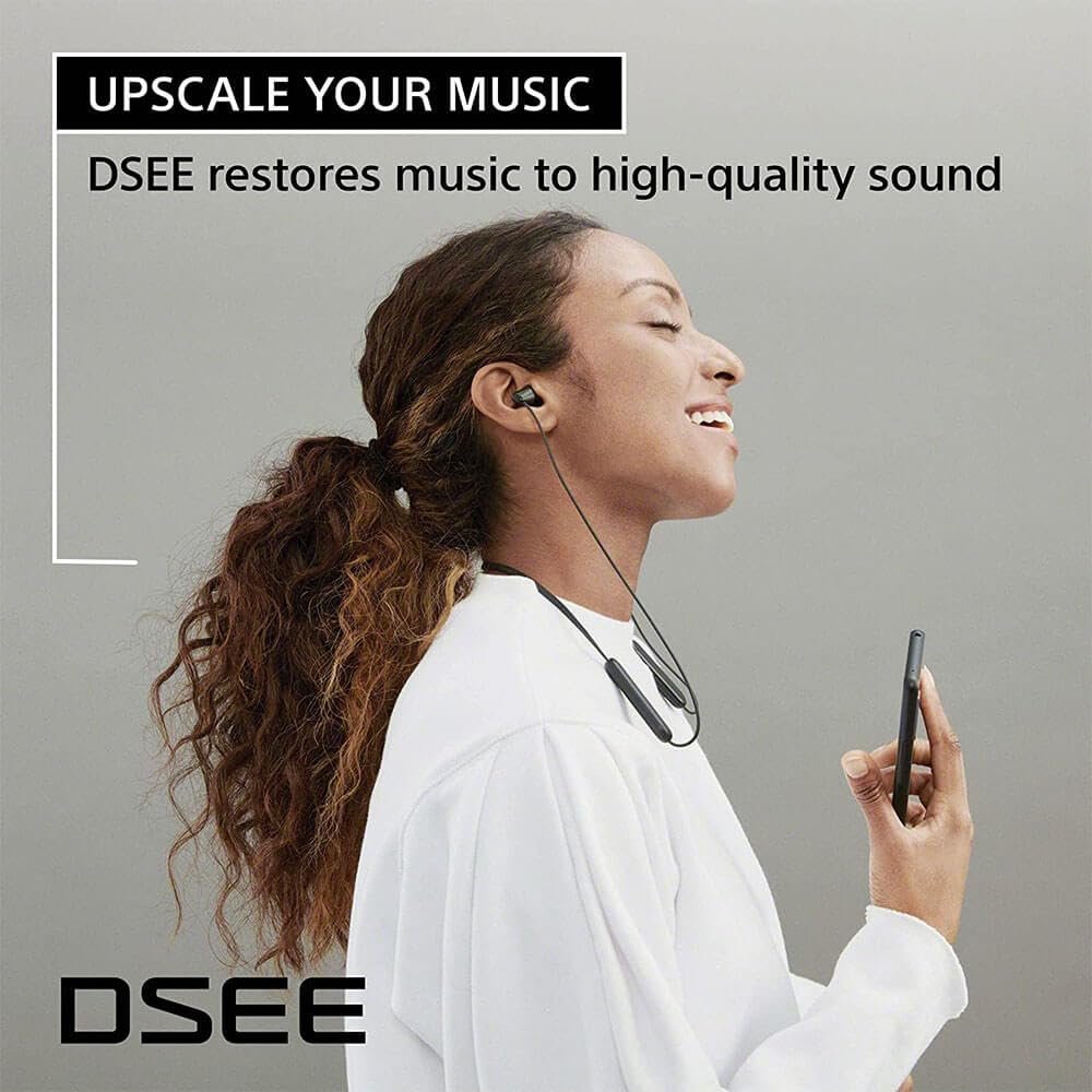 Sony WI-C100 Wireless Headphones with Customizable Equalizer for Deep Bass... - Image 4