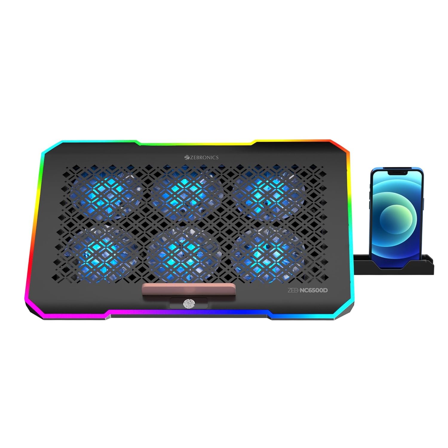 ZEBRONICS NC6500D Laptop Cooling Pad with Support up to 17-inch... - Image 2