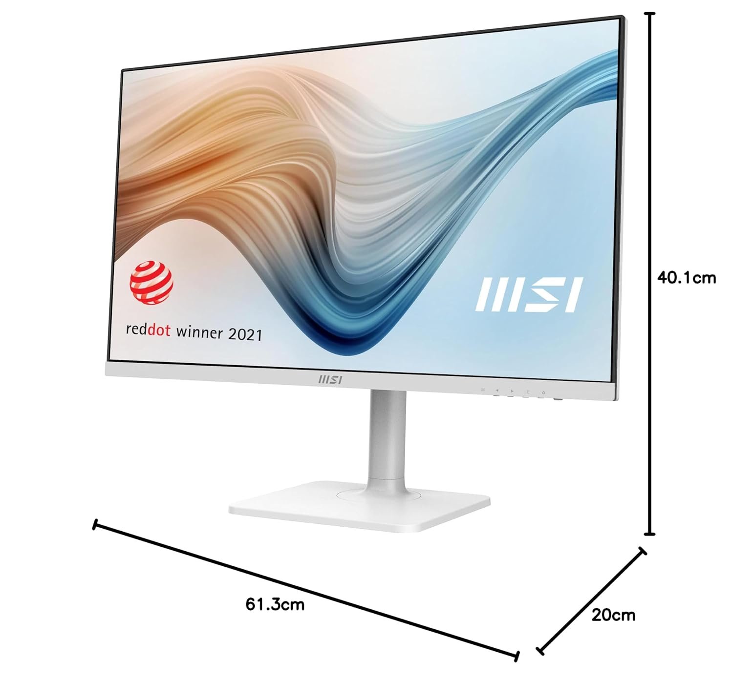 MSI Modern MD272QXPW 27 Inch 2K WQHD Office Monitor -... - Image 2