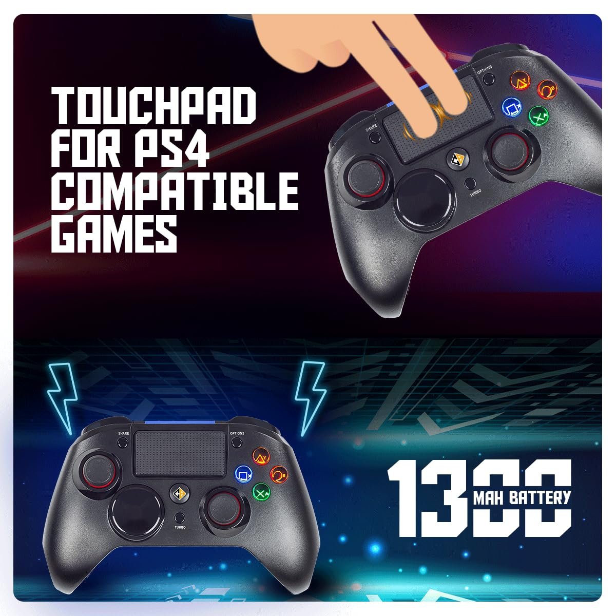 Cosmic Byte Stratos Xenon All in One PS4/iOS/Android/PC Wireless Programmable... - Image 2