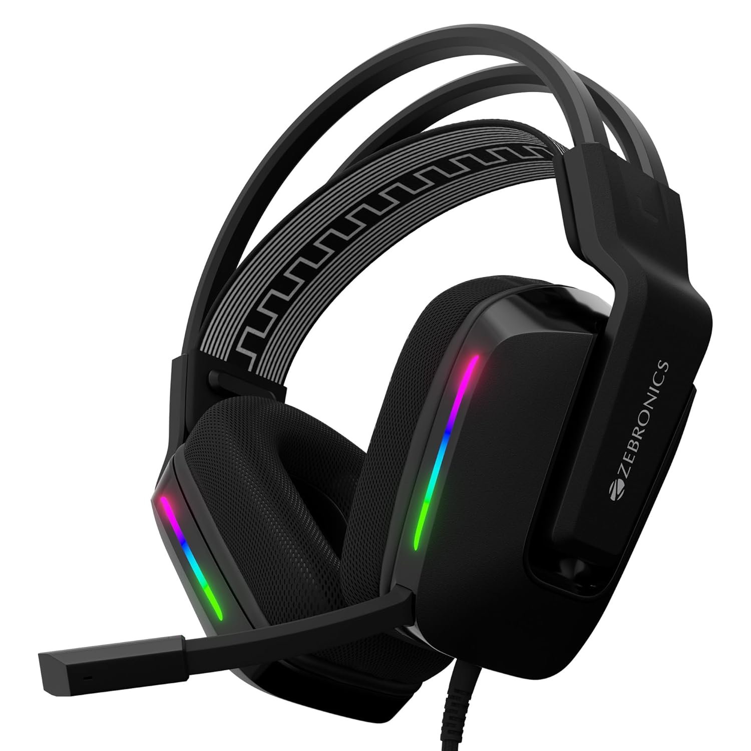 ZEBRONICS Havoc Premium Wired Gaming Over Ear Headphone with Dolby...