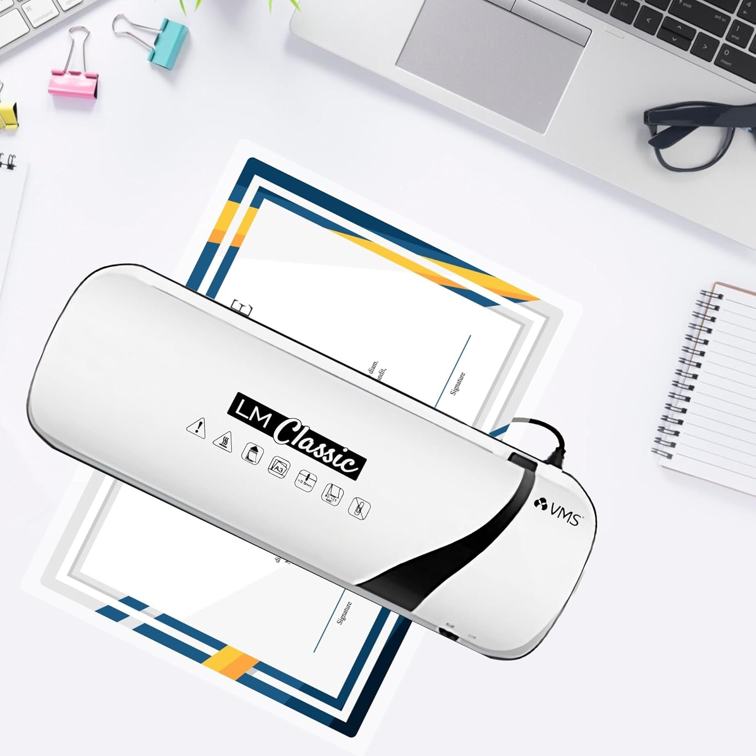 VMS Classic A3/A4 Laminator, Rapid Warm-Up Machine - Open Box - Image 2