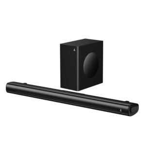 boAt Aavante 2.1 2450, 240W Signature Sound, 2.1-Channel with Wireless Subwoofer, BT v5.4, Multiple Ports, EQ Modes, Bluetooth Sound bar, Home Theatre Soundbar Speaker - Open Box