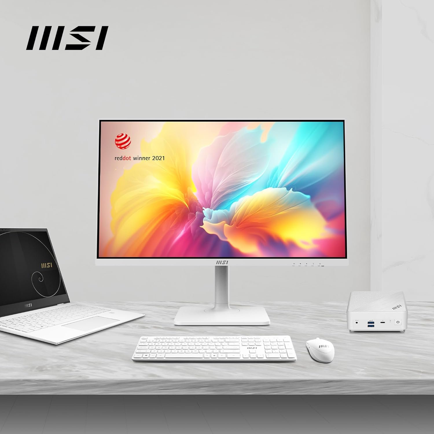 MSI Modern MD272QXPW 27 Inch 2K WQHD Office Monitor -... - Image 5