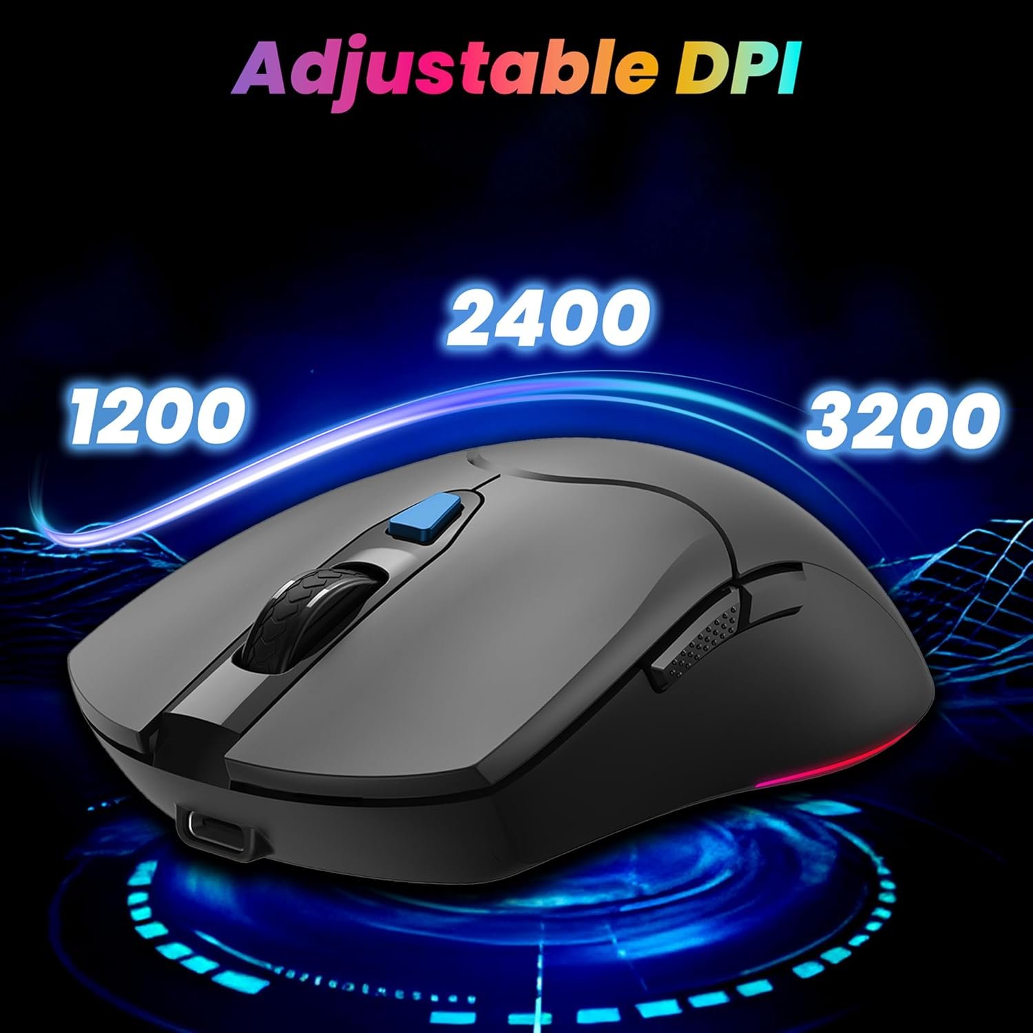 Ant Esports KM500 Pro Wireless Gaming Keyboard and Mouse Combo,... - Image 3