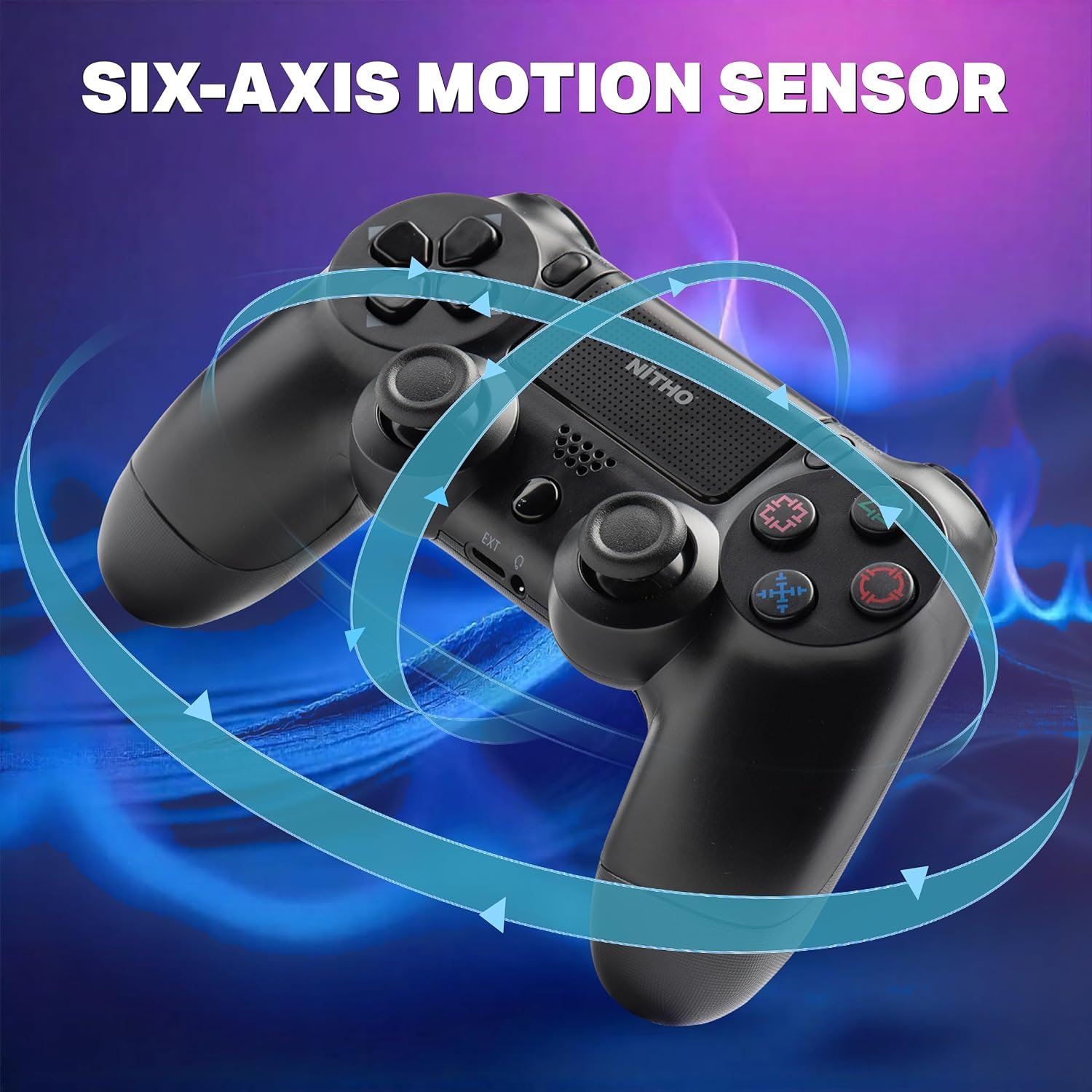 NiTHO PADMATE Wireless Gamepad Controller for PS4, PC, PS3, Steam... - Image 7