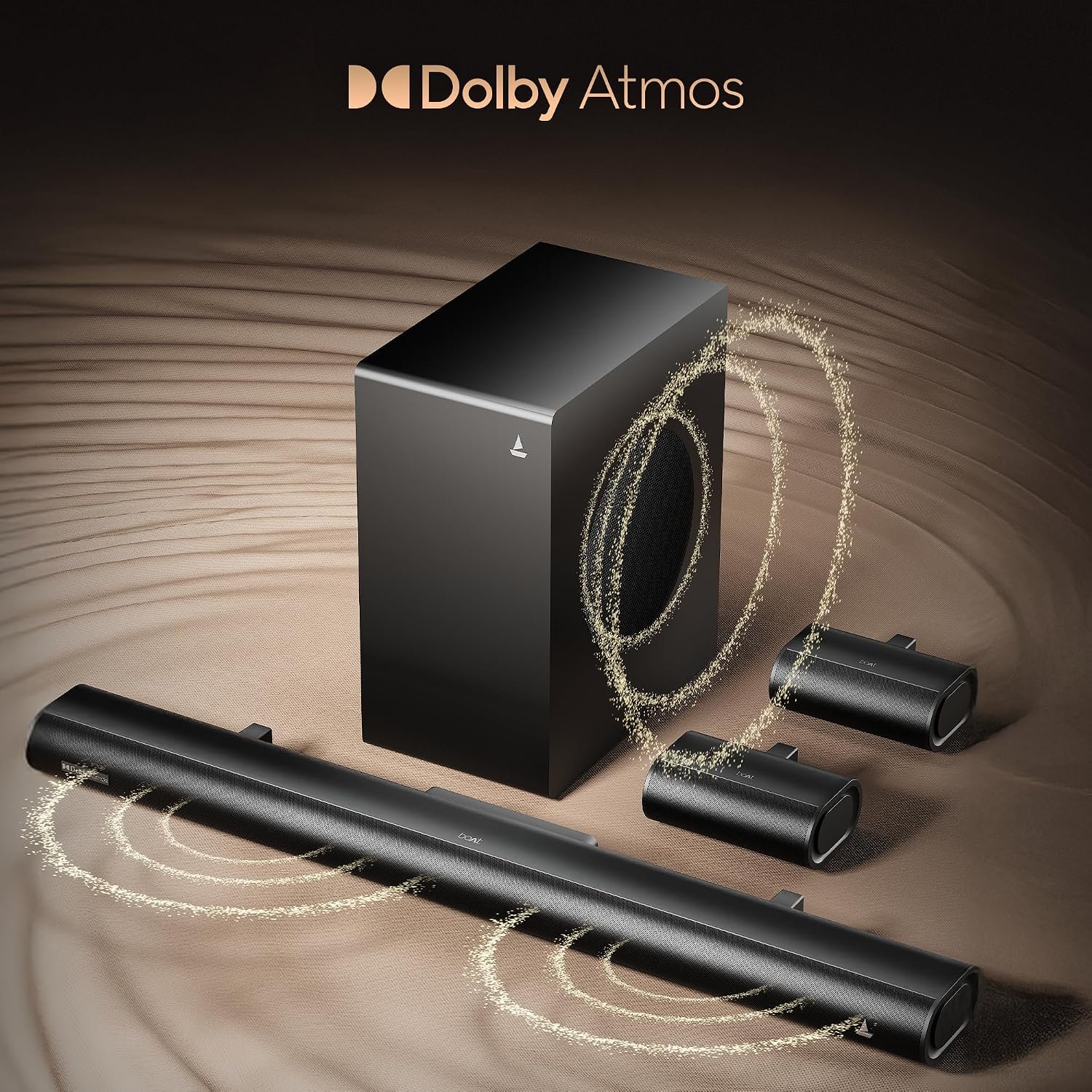 boAt Aavante Prime 5.1 5000DA, Dolby Atmos, 500W, 5.1CH w/Wired... - Image 2