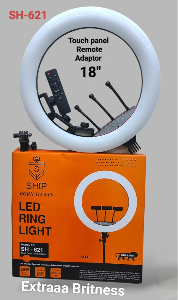 SH-621 18 Inch 96W Touch Control LED Ring Light With... - Image 4