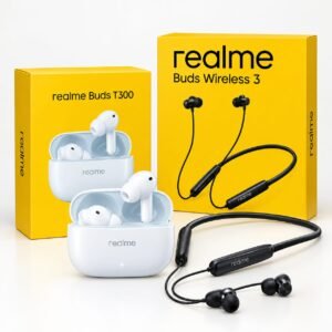 Realme Buds T300 Earbuds + Realme Buds Wireless 3 Neckband Combo Offer